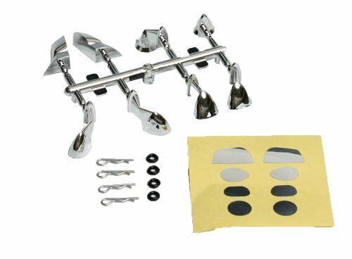 CHROME Rearview Mirror Set II (New Design) - 3 TYPES - DOOR AND FENDER [ABC HOBBY] 66201 - Image 6