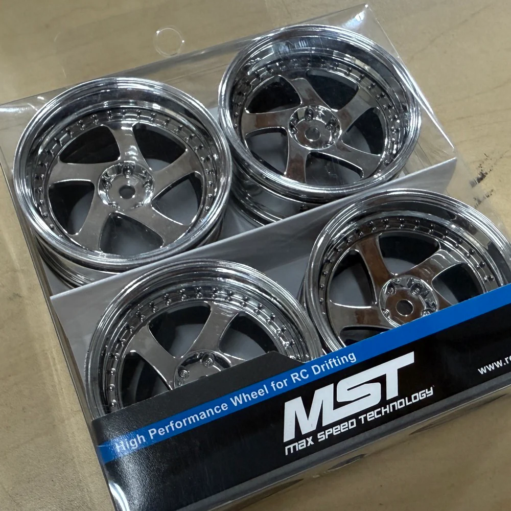 CHROME TMB 5 Spokes - Rotiform Style - DEEP 8 Offset 1-10 Rims (4-Pack) [MST] 102045S - Image 3