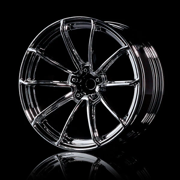 CHROME GTR (Split 5 Spoke) 7 Offset 1-10 Rims (4-Pack) [MST] 102077S
