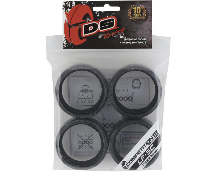 Competition III LF-5C Drift Tire (4-Pack) [DS Racing] COMPIII COMP 3 LF5C CS3-LF5C