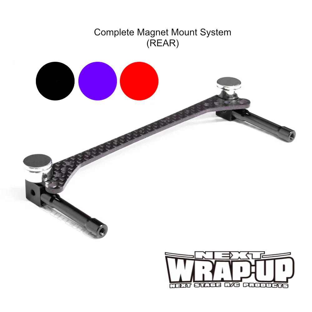 Complete Magnet Body Mount Set - Black Red Purple [Wrap Up Next] 0829-FD 0830-FD 0831-FD - Image 7