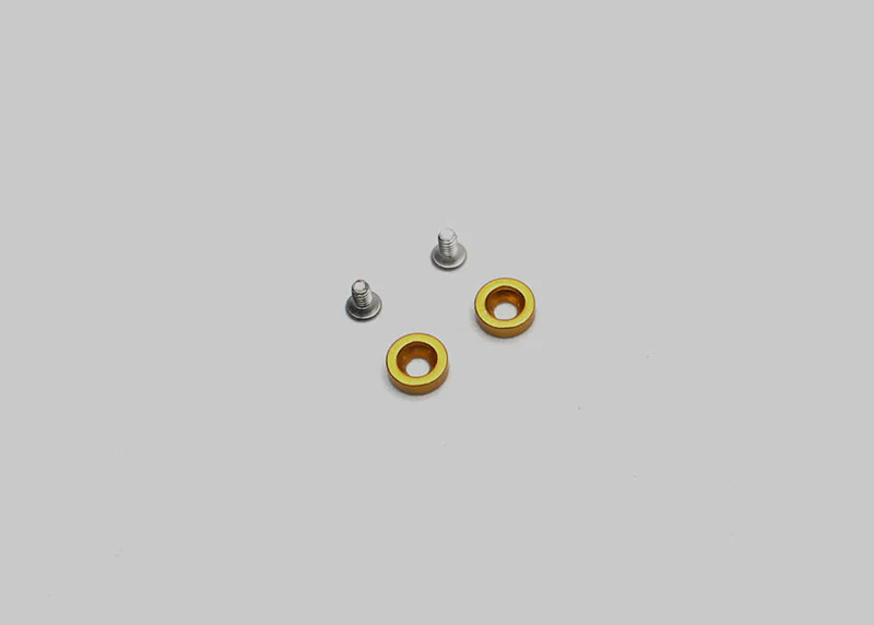 Countersunk Washers (Gold, Grey or Black) [Reflex Racing] RX551 - Image 4