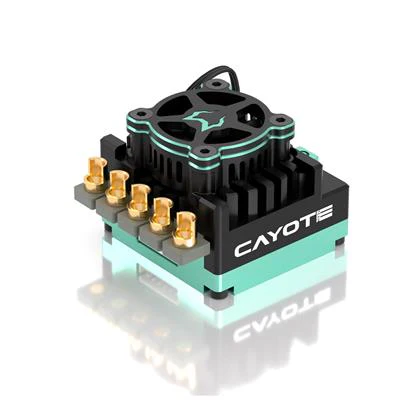 CREST RS120 1/10 STOCK 120A SENSORED ESC (Teal / Black) Brushless Speed Controller [Cayote] CYEA11002 - Image 2