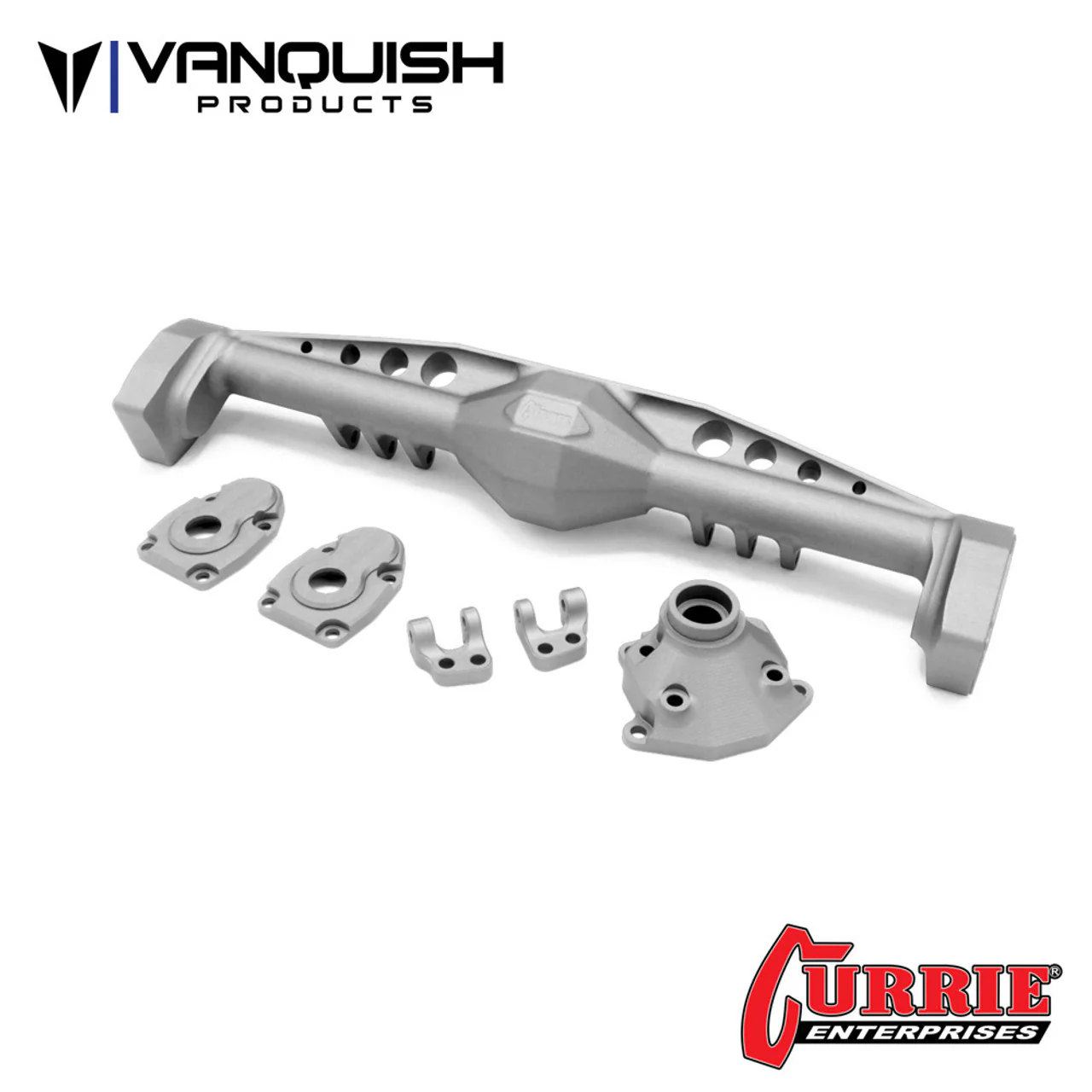 Currie F9 Rear Axle Clear Anodized for Axial Capra 1.9 Unlimited Trail Buggy [Vanquish] VPS08473