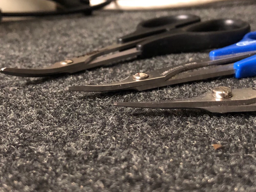 Curved Body Scissors (Racing Factory) [Kyosho] 36262C - Image 3