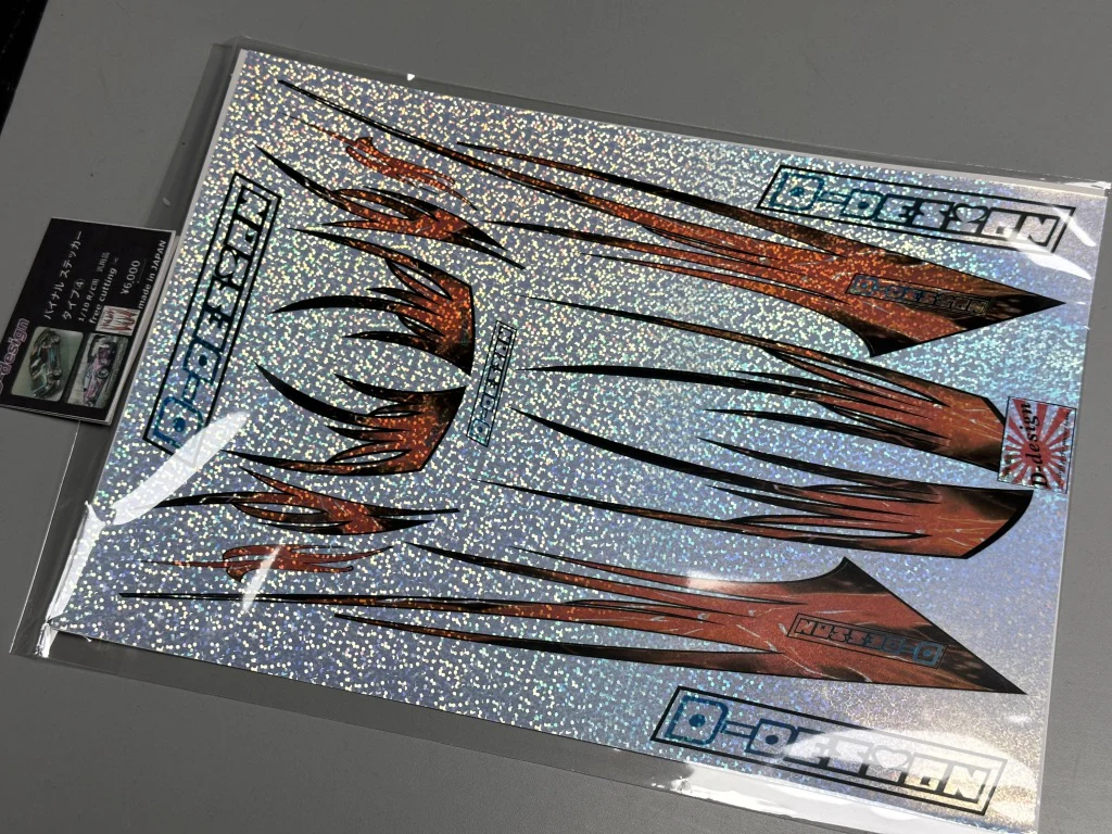D DESIGN SPARKLE 1-10 Livery Sheet (8 colors to choose) [ETO Works x D DESIGN] RED PURPLE ORANGE TEAL BLUE PINK YELLOW GREEN - Image 2