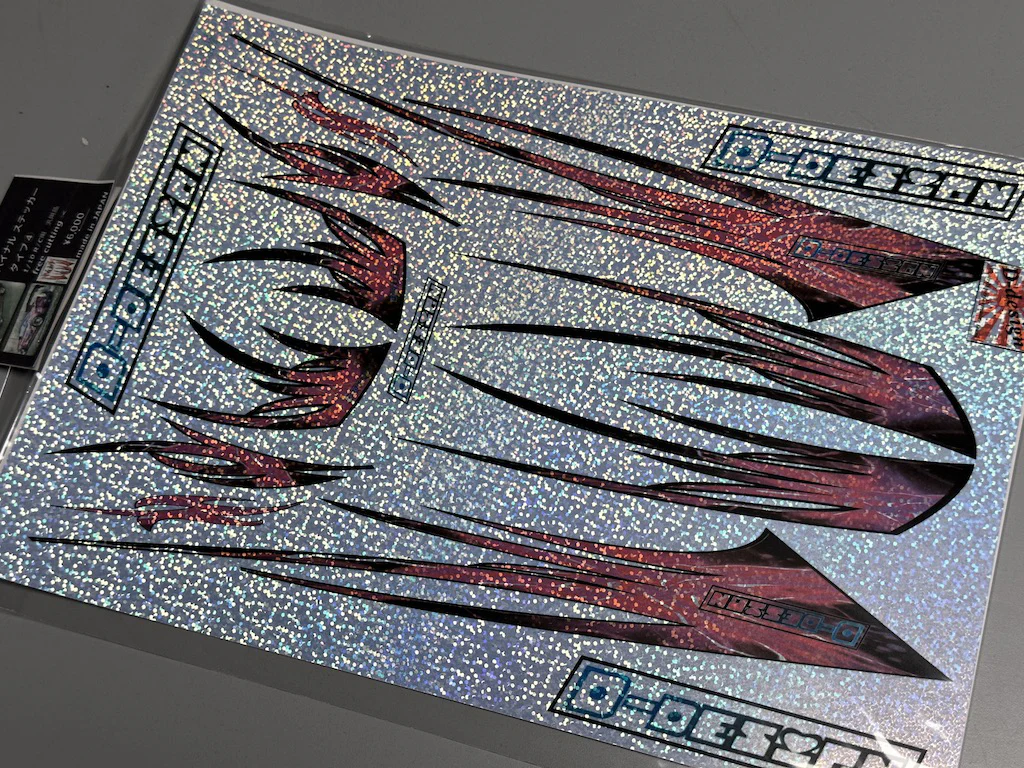 D DESIGN SPARKLE 1-10 Livery Sheet (8 colors to choose) [ETO Works x D DESIGN] RED PURPLE ORANGE TEAL BLUE PINK YELLOW GREEN - Image 5