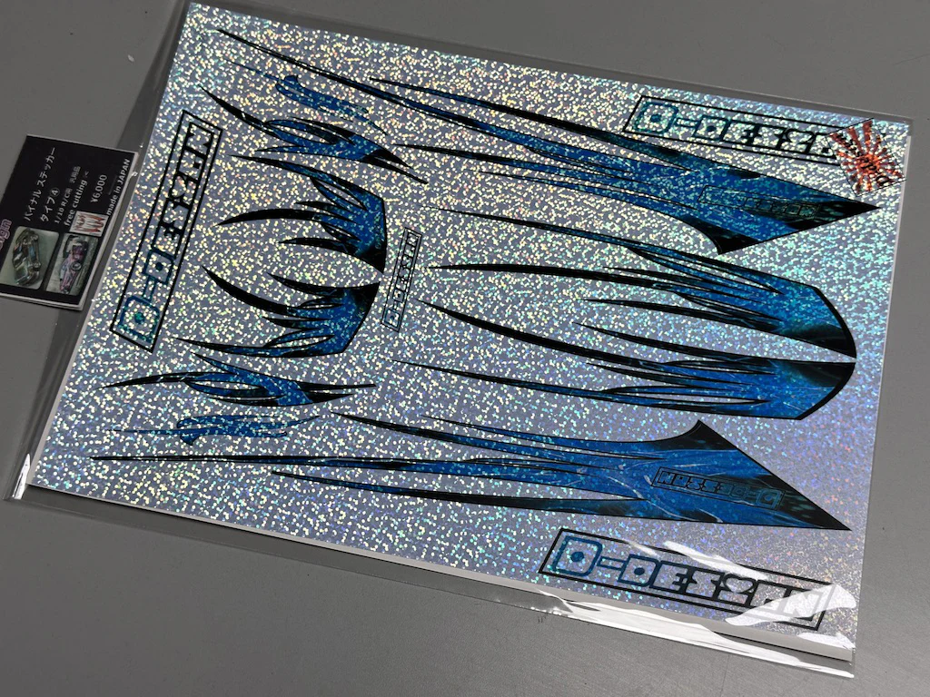 D DESIGN SPARKLE 1-10 Livery Sheet (8 colors to choose) [ETO Works x D DESIGN] RED PURPLE ORANGE TEAL BLUE PINK YELLOW GREEN - Image 6