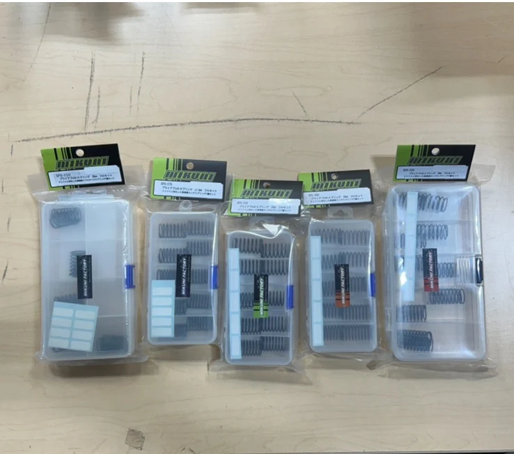 D-Spring PLIABLE DRIFT SPINGS WITH CASE (25mm, 27.5mm, 31mm, 32mm, 33mm)[Mikuni]