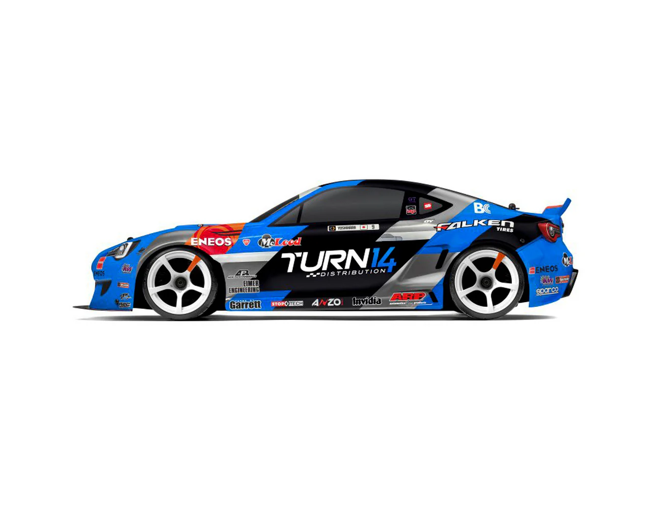 DAI YOSHIHARA TURN14 FORMULA D Subaru BRZ Rocket Bunny *PAINTED* 1-10 Body Set - [HPI] 120196 - Image 3