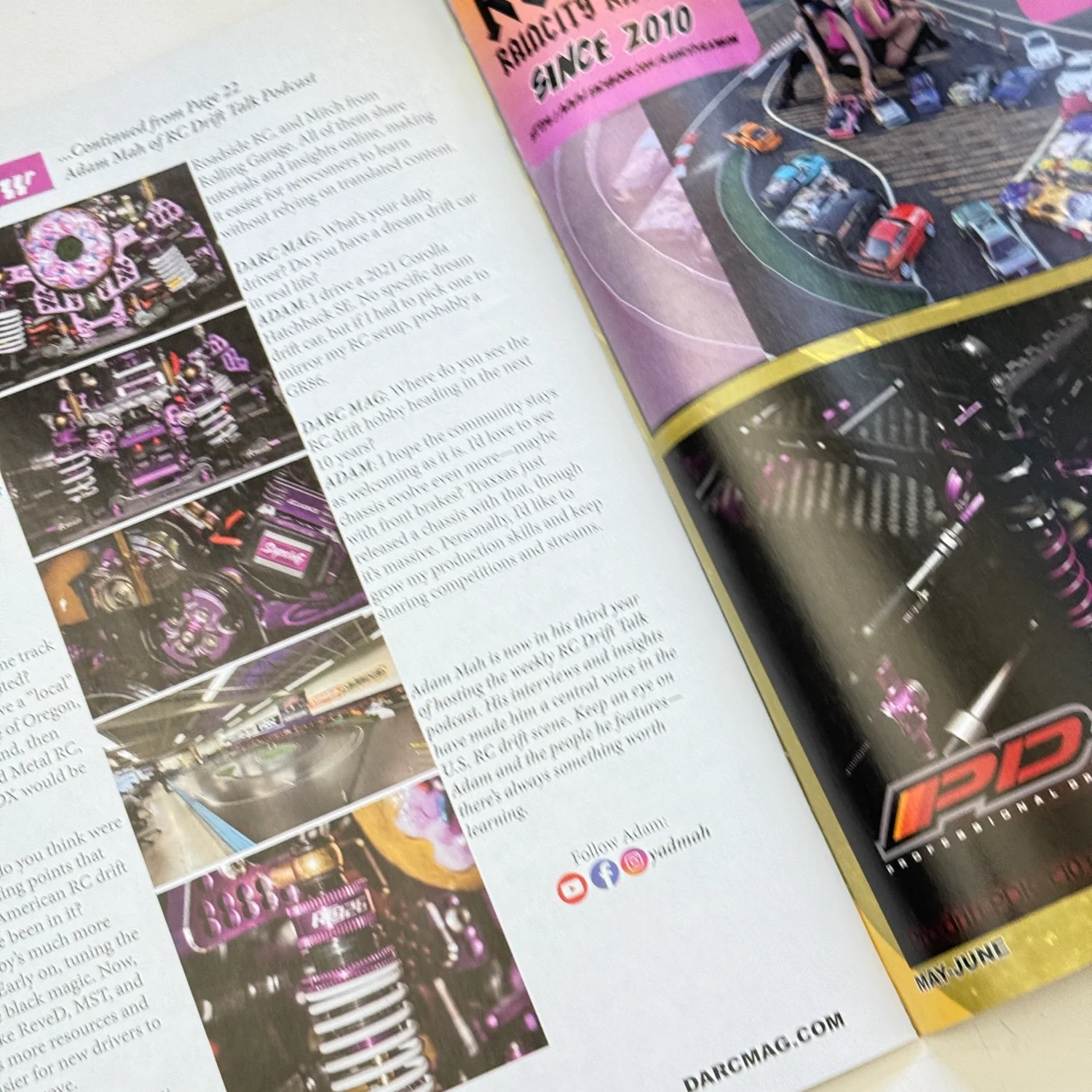 DARC MAG - RC DRIFT CAR MAGAZINE (MAY/JUNE 2025) / DARCMAG.COM - Image 3