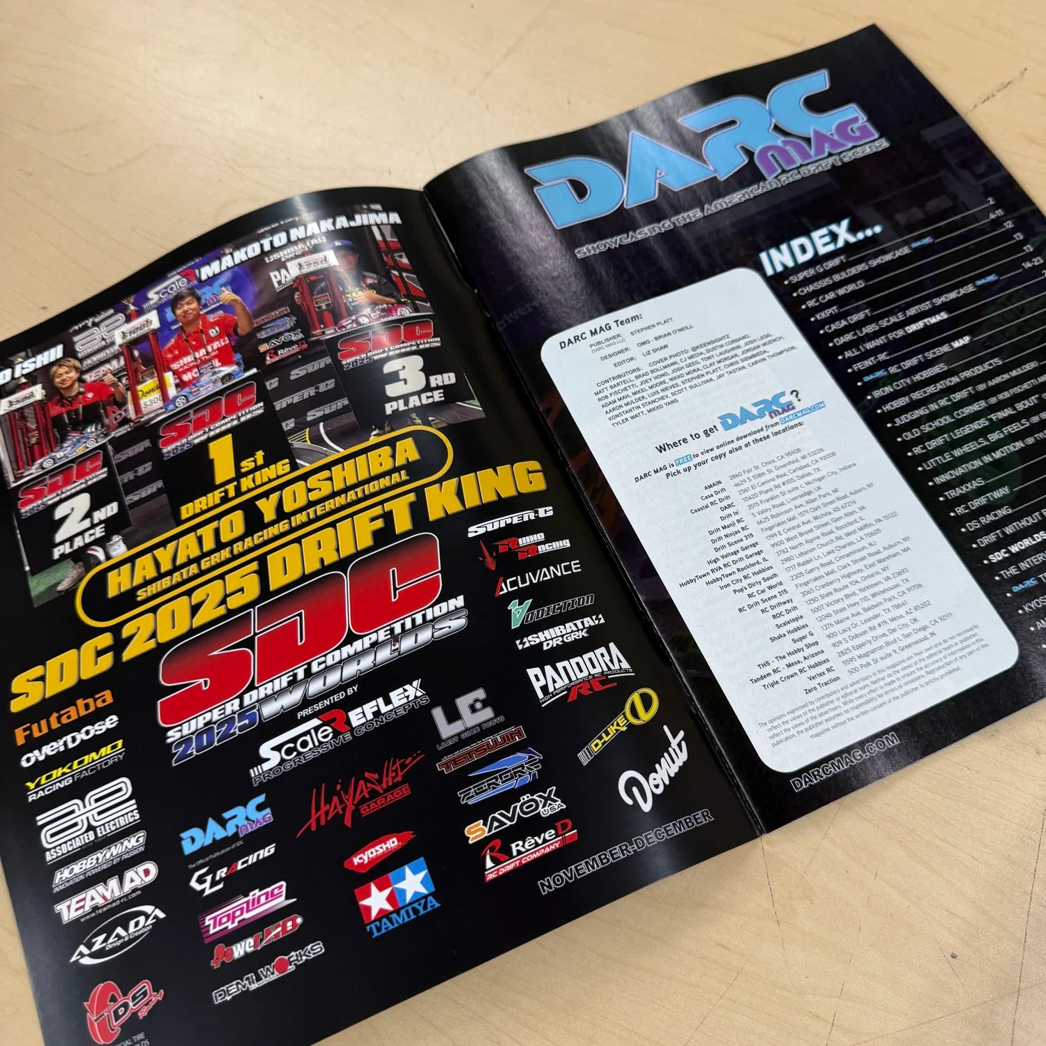 DARC MAG - RC DRIFT CAR MAGAZINE (NOV/DEC 2025) / DARCMAG.COM - Image 3