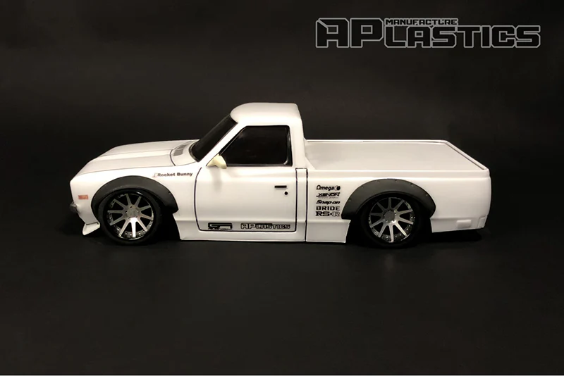 Datsun 620 Truck w- Flares Widebody  1-10 Body Set [APlastics] D620 - Image 3