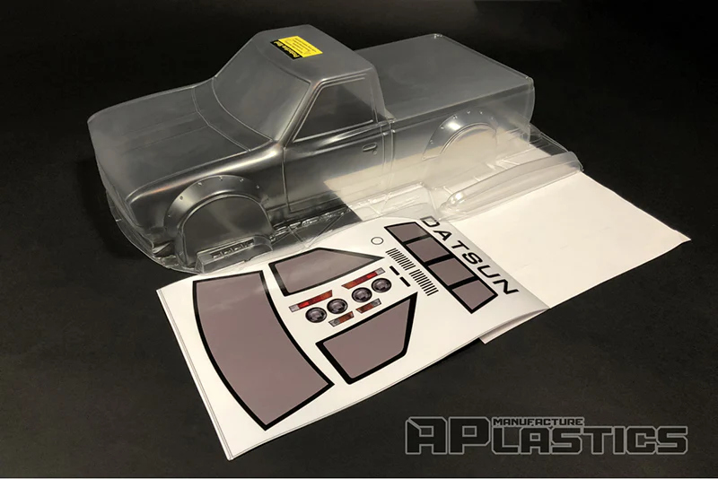 Datsun 620 Truck w- Flares Widebody  1-10 Body Set [APlastics] D620 - Image 4