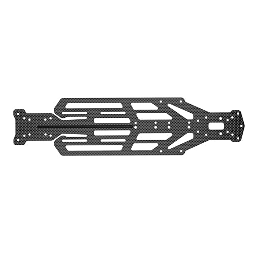 DC10 Carbon Fiber FT Flex Lower 2.0mm Deck Chassis Kit [Associated] ASC72286