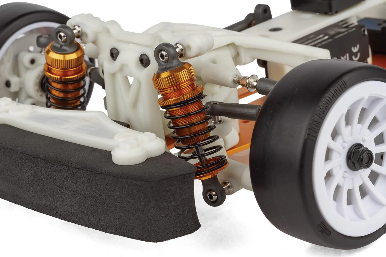 DC10 Classic Kit GOLD EDITION RWD 1/10 Drift Car Kit [Associated] ASC 30135 - Image 2