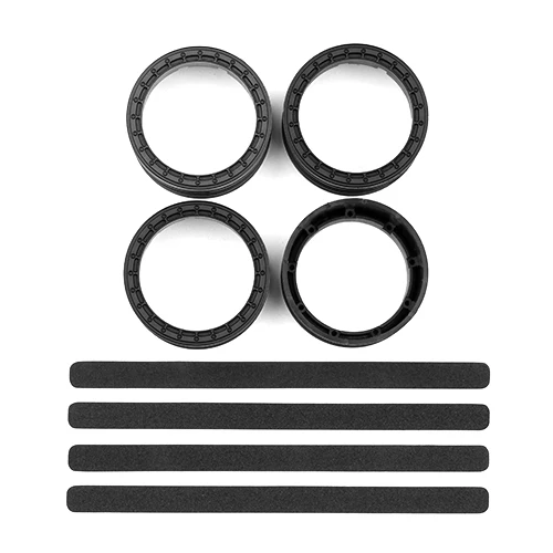 DC10 FT Adjustable 2-Piece Wheel Rims - 4pc (OUTER LIPS) [Associated] 72242 72243