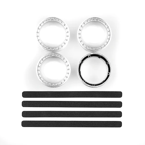 DC10 FT Adjustable 2-Piece Wheel Rims - 4pc (OUTER LIPS) [Associated] 72242 72243 - Image 2