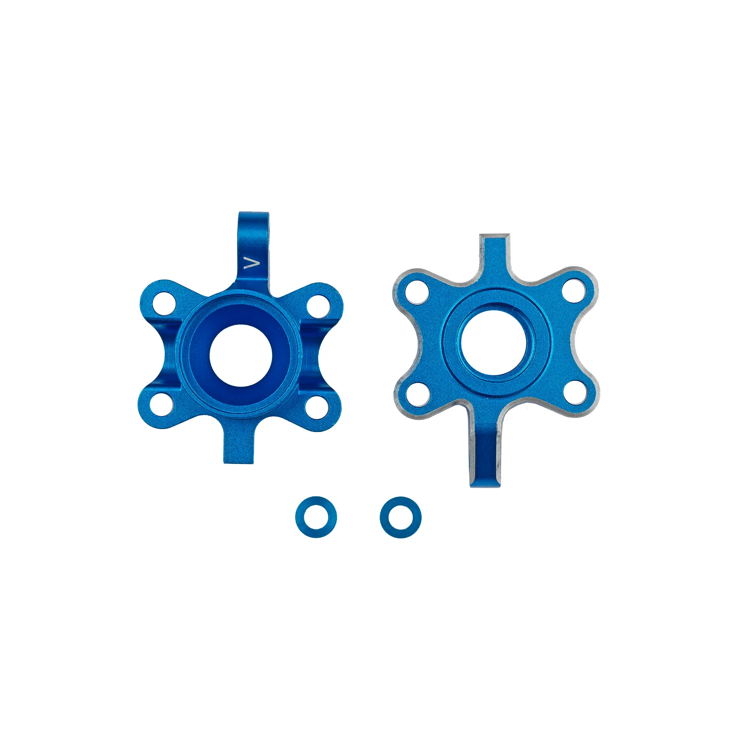 DC10 FT Aluminum Hubs (Rear Uprights) [Associated] ASC72278