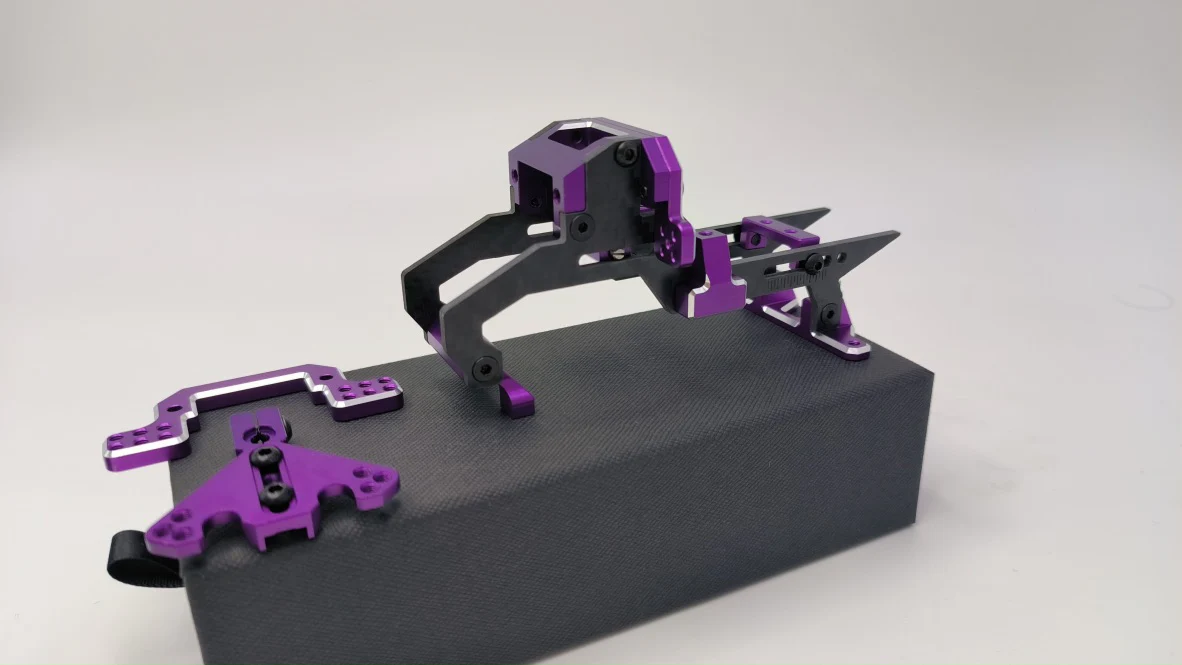 DDSS – SHARK Bulkhead - Steering Kit – Direct Drive Servo Steering (V2) YD2 BLUE BLACK RED PURPLE [Rhino Racing] RR-750R RR-750P RR-750B - Image 6