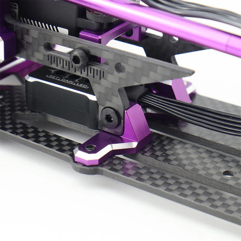 DDSS – SHARK Bulkhead - Steering Kit – Direct Drive Servo Steering (V2) YD2 BLUE BLACK RED PURPLE [Rhino Racing] RR-750R RR-750P RR-750B - Image 9