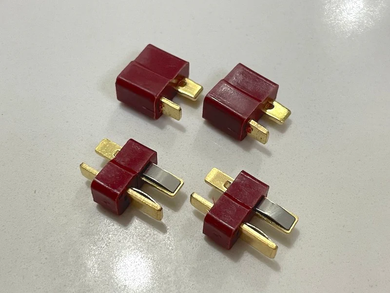 Deans Connector Plug Set (Male - Female) 2 Pack [Scale Reflex] 701200
