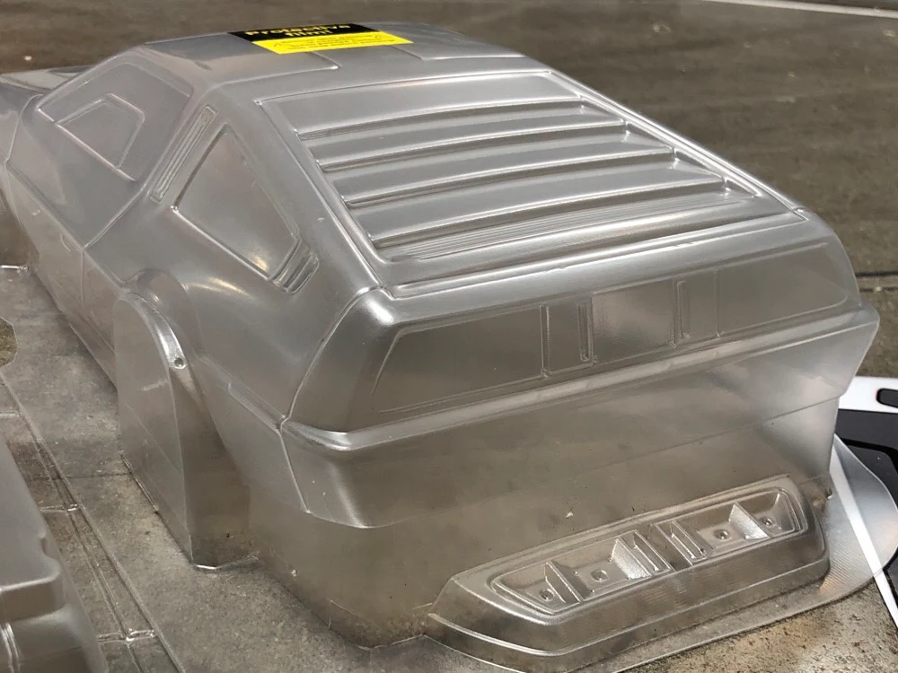 DELOREAN 1-10 BODY SET [APlastics] DMC - Image 3