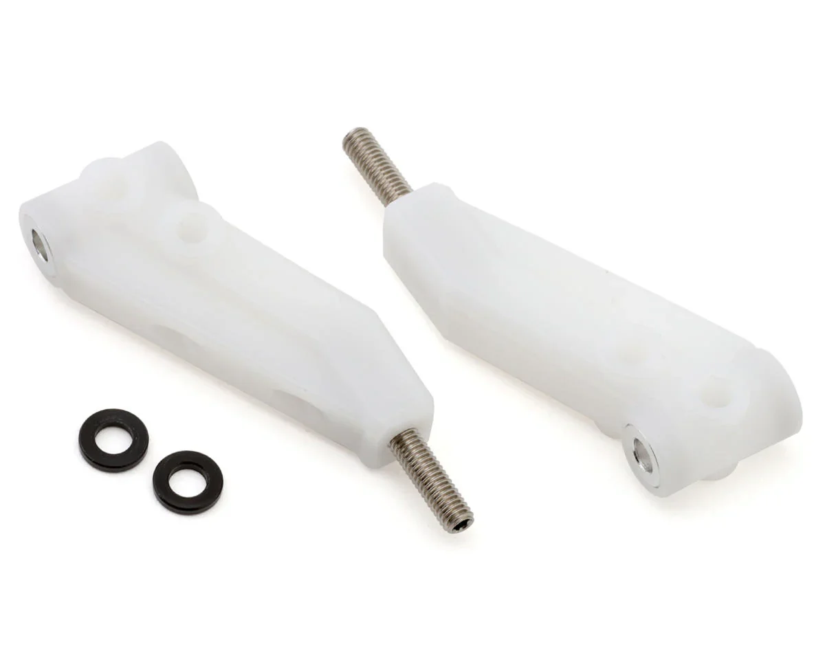 AST Front Upper Arm (DELRIN) WHITE - BLACK (RDX) [Topline] TP-640 TP-652 - Image 4