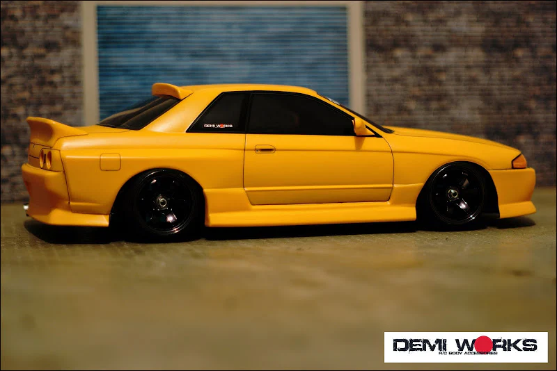 Demi Works VNS Body Kit + Truck and Roof Wing for Tamiya R32 [Demi Works] DW32VNS-S + DW32VNS-W