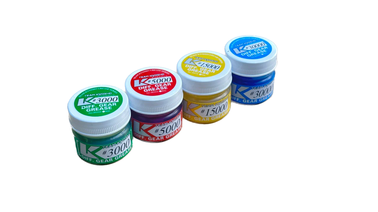 DIFF GEAR GREASE #1000 #3000 #5000 #15000 #30000 RED BLUE GREEN YELLOW [Kyosho]