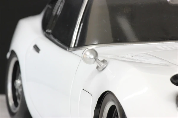 DOOR MIRROR - FENDER - ROUND Universal Style Mirrors (w- Chrome Decal) [Pandora] PAB-507