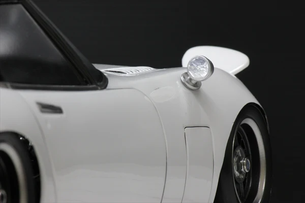 DOOR MIRROR - FENDER - ROUND Universal Style Mirrors (w- Chrome Decal) [Pandora] PAB-507 - Image 3