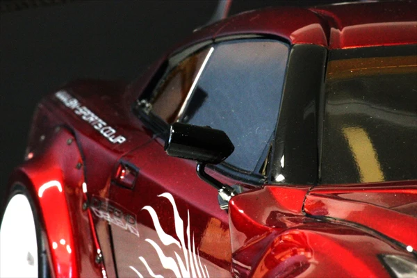 DOOR MIRROR - S-GT-F1 APR Universal Style Mirrors (w- Chrome Decal) [Pandora] APA-1513