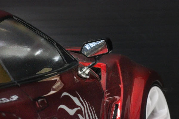DOOR MIRROR - S-GT-F1 APR Universal Style Mirrors (w- Chrome Decal) [Pandora] APA-1513 - Image 2