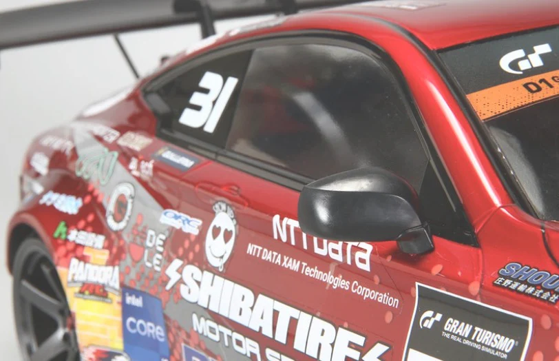 DR GT Wing and Mirror Set TYPE 2 - SWAN NECK w/ trunk bracket [Shibata] DR-WING02 - Image 3