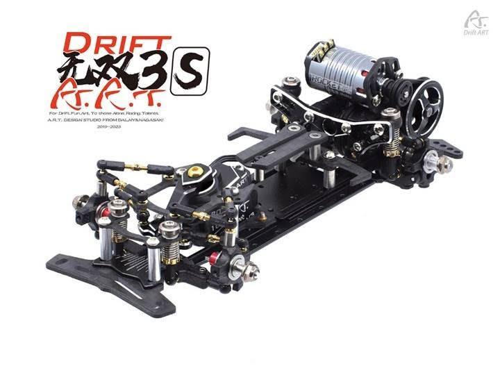 DRIFT ART DA3S 3 - 1-28 PREMIUM FULL OPTION RWD Drift Car Kit [ Mini-Z Size ] DRIFTART DA3S 99130 - Image 4