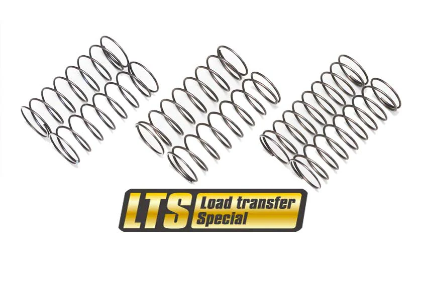 DRIFT LTS SPRINGS - WEIGHT SHIFT - LOAD TRANSFER SYSTEM 0.9 1.0 (8 turn, 9 turn, 10 turn) [Yokomo] D-188 D-187 D-186