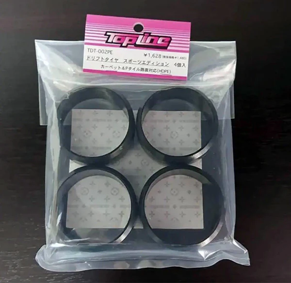 DRIFT TIRE SPORTS EDITION HDPE (Hard Polyethylene) for CARPET SURFACE [TOPLINE] TDT- 002PE