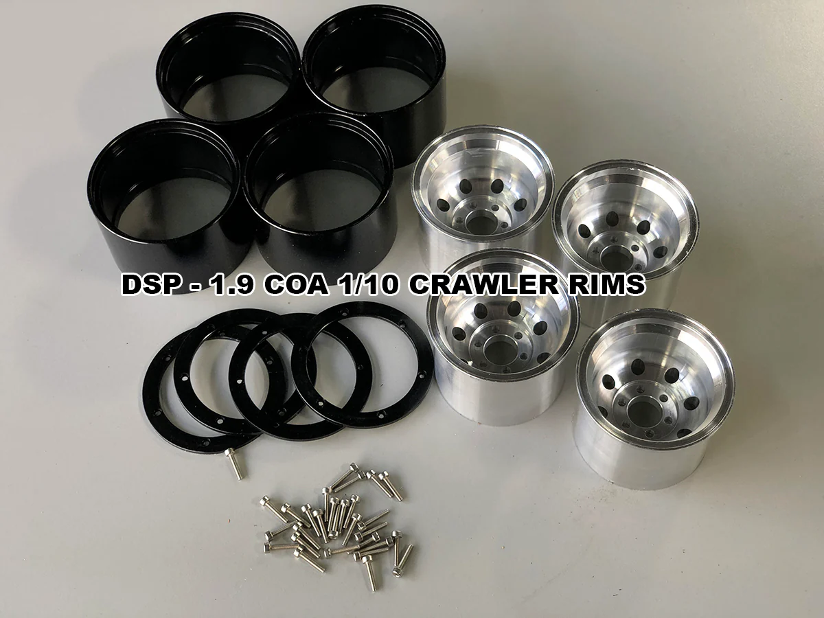 DSP - 1.9" CRAWLER RIMS - COA GK32 STANDARD AND ISLAND SERIES INTERNAL BEADLOCK WHEEKS - Image 4