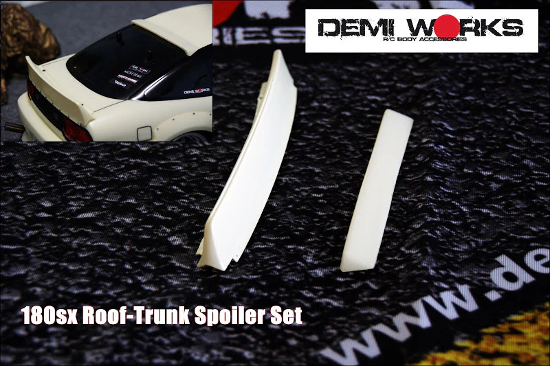 DUCK BILL 145mm (ROCKET BUNNY STYLE) And ROOF WING [Demi Works] DW180RWS