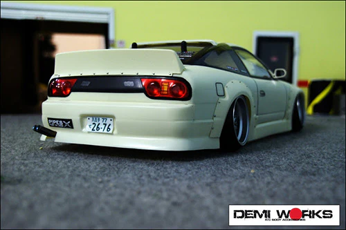 DUCK BILL 145mm (ROCKET BUNNY STYLE) And ROOF WING [Demi Works] DW180RWS - Image 2