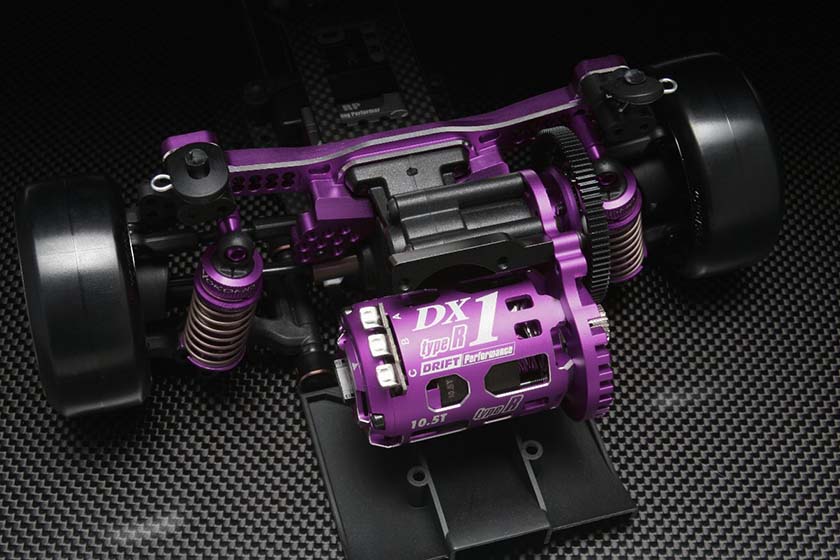 DX1 TYPE-R BRUSHLESS MOTOR 10.5T (PURPLE) Brushless Motor RP [Yokomo] RPM-DX105RP
