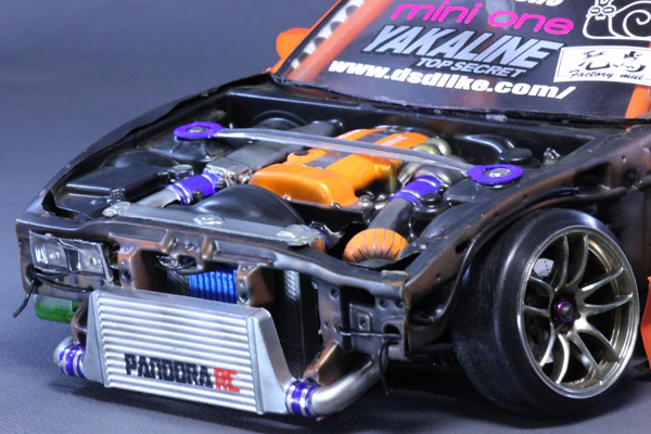 Engine Set (SR / RB / FA) 1-10 Lexan Clear Motor Bay (Set of 3) [Pandora] PAI-801