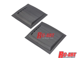 URAS Hood Vent TYPE-1 (Aero Bonnet) (2 pack) [RC-ART] ART6034 - Image 2