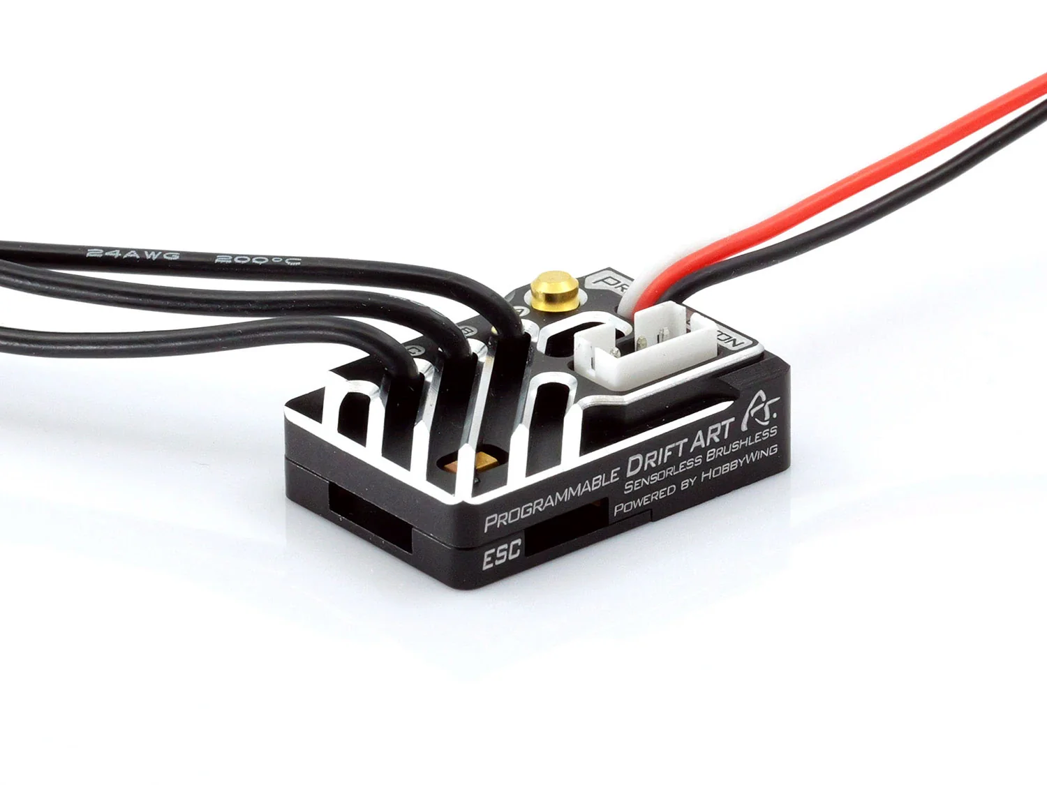 ESC With Program Buttom Sensorless Brushless for 1/28 1/24 [Drift Art] 93331 - Image 3
