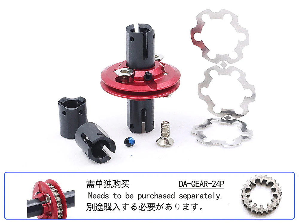 EX-Axle PEEK Version DRIFT ART 2.5 SE DA2 SX 1-28 RWD Drift Car Kit DRIFTART DA-AXLE-EXP - Image 3