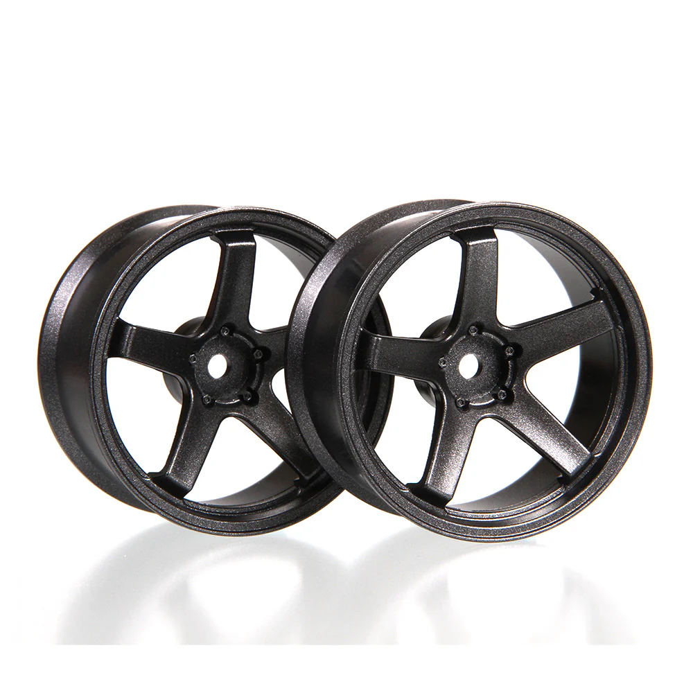 F23 - 5 Spoke - Gun Metal - High Traction - Rims (5mm - 7mm) [Shibata] DR-SW05FGH DR-SW07FGH - Image 3