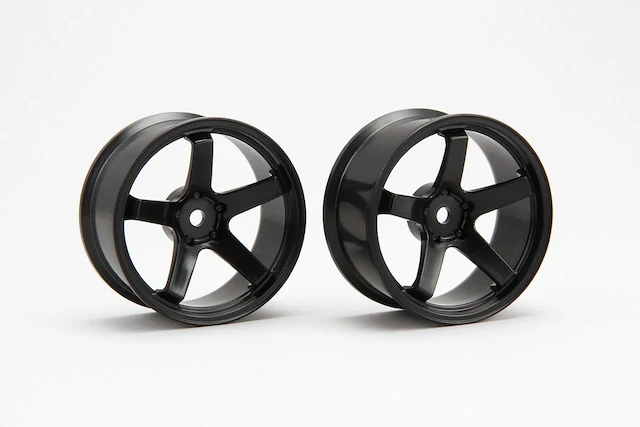 F23 - 5 Spoke White - Black - Gun Metal - Rims (5mm - 7mm) [Shibata] DR-SW07FWH DR-SW07FBK DR-SW0FGWH DR-SW05FBK - Image 3