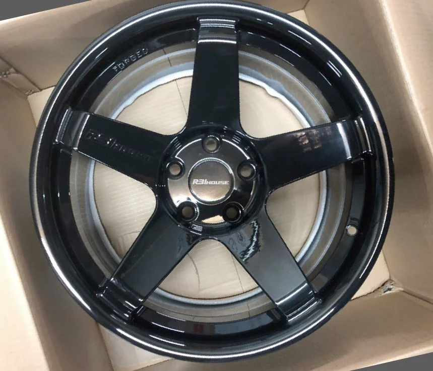 F23 - 5 Spoke White - Black - Gun Metal - Rims (5mm - 7mm) [Shibata] DR-SW07FWH DR-SW07FBK DR-SW0FGWH DR-SW05FBK - Image 5