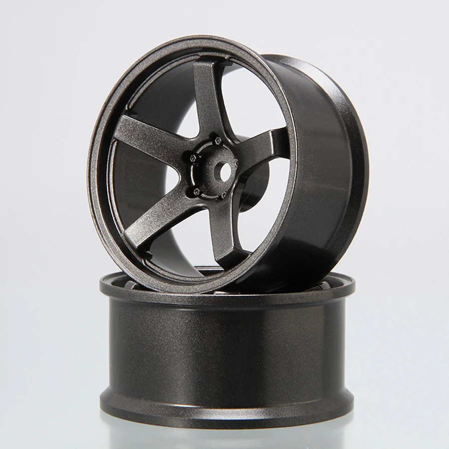 F23 - 5 Spoke White - Black - Gun Metal - Rims (5mm - 7mm) [Shibata] DR-SW07FWH DR-SW07FBK DR-SW0FGWH DR-SW05FBK - Image 7